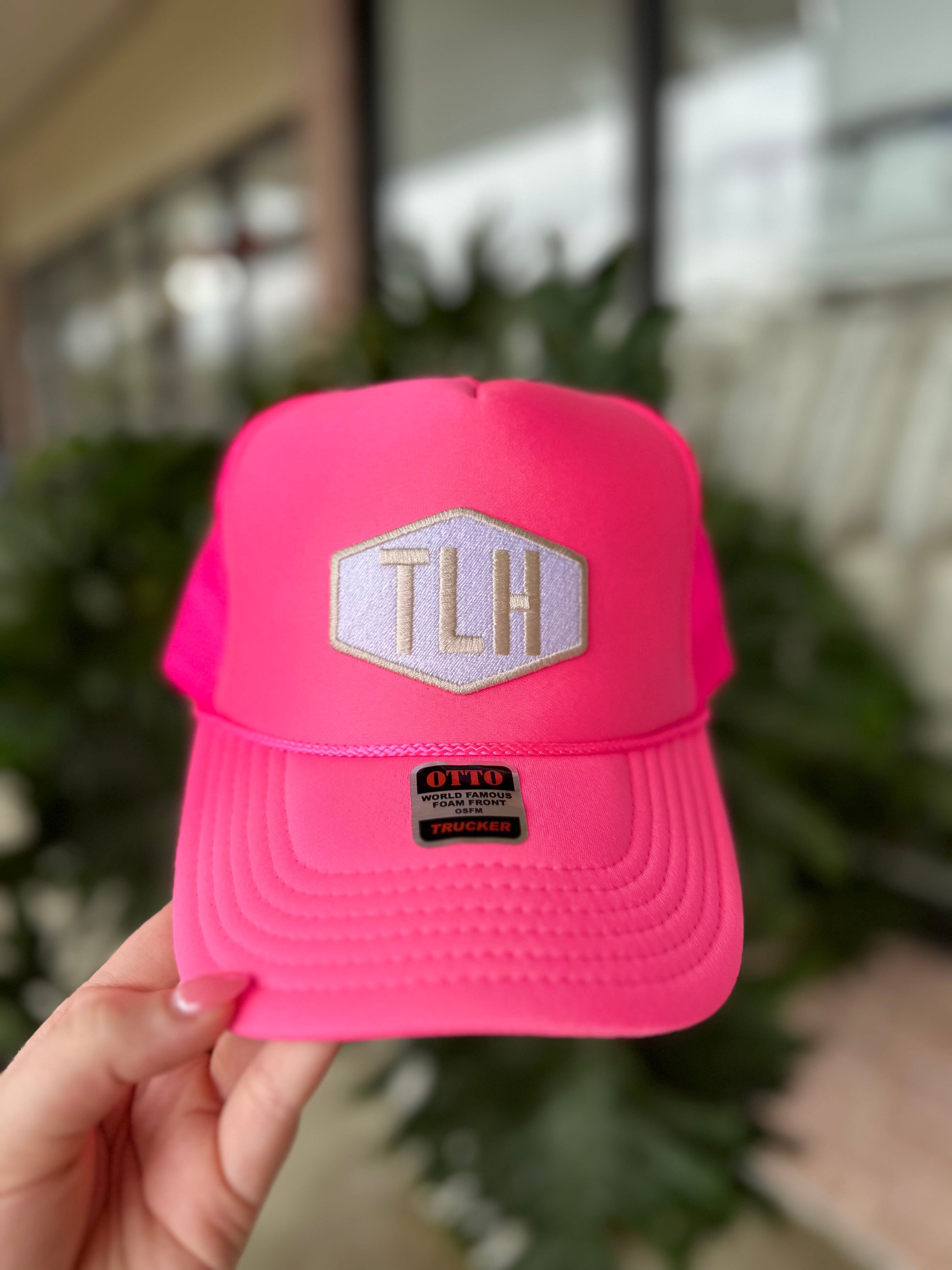 NEON PINK TLH HAT