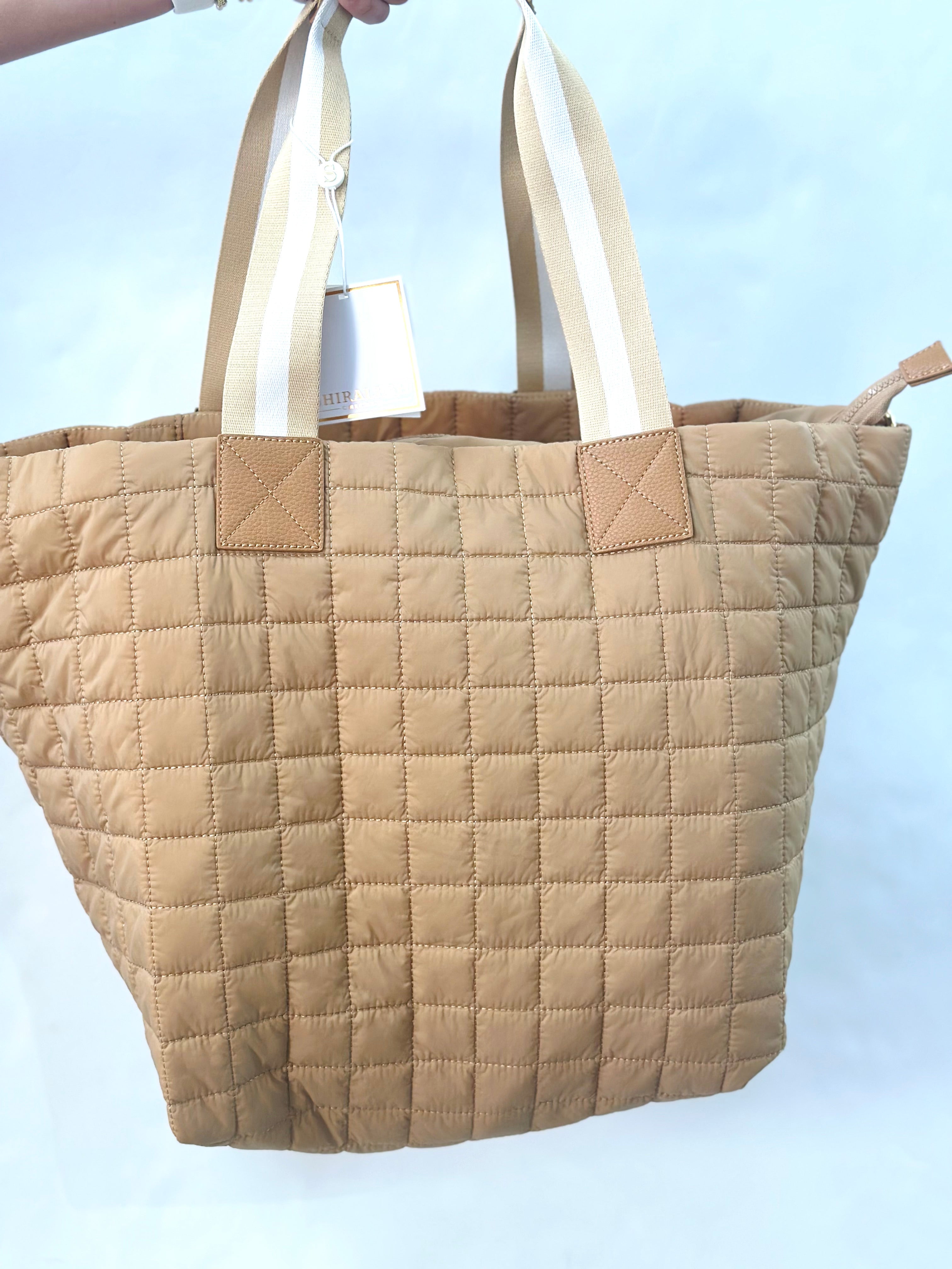 TAN EZRA TRAVEL TOTE