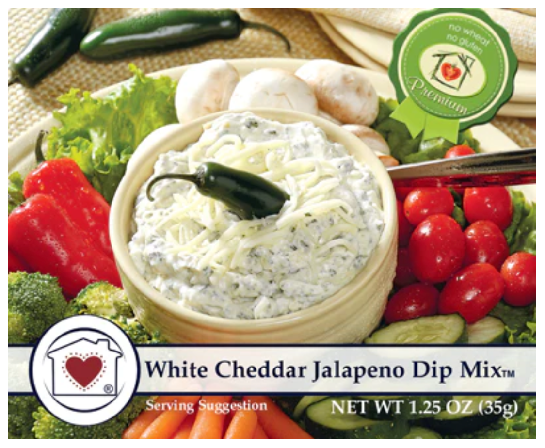 WHITE CHEDDAR JALAPENO DIP MIX